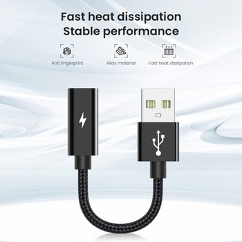 USB C към USB OTG кабел USB мъжки към USB C женски адаптер 5GBPS предавателен кабел за бързо зареждане за Huawei Xiaomi MacBook Pro/Air