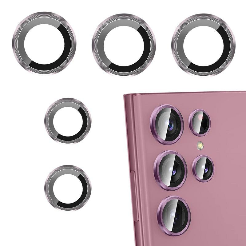 Sam-sungGala-xy 9H edzett üveg 3D kamera lencsevédőhöz mobiltelefon-tartozékok S23 Ultra kameralencse üveg telefonhoz