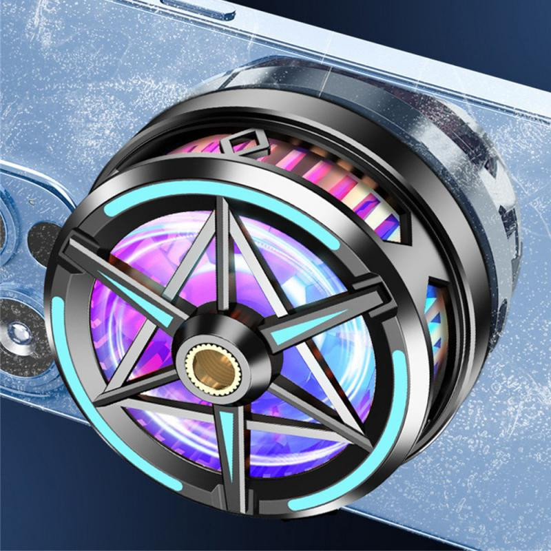 RYRA RGB mágneses játéktelefon hűtő radiátor félvezető léghűtéses mobiltelefon gamer hűtő léghűtő mobiltelefonhoz