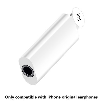 Adaptor USB C la iluminare Încărcare audio AUX 3,5 mm Căști pentru IPhone 11 7 8 Cablu căști IOS 14 Iluminare la iluminare duală