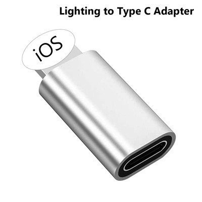 Adaptor USB C la iluminare Încărcare audio AUX 3,5 mm Căști pentru IPhone 11 7 8 Cablu căști IOS 14 Iluminare la iluminare duală