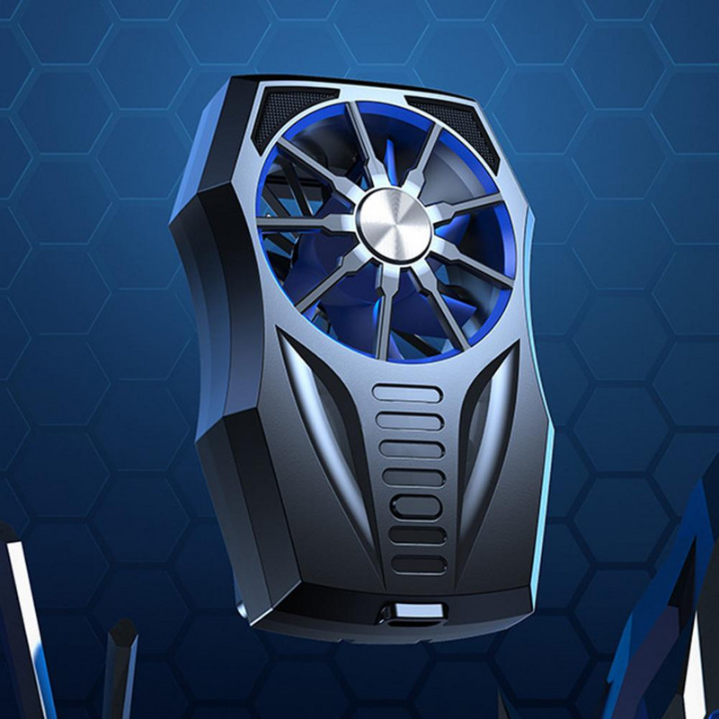 GT05 hűtőventillátor hőelvezető visszahúzható újratölthető hordozható telefon hűtőborda mobiltelefonhoz