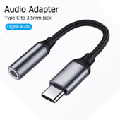 Cablu adaptor audio USB tip C la jack de 3,5 mm pentru Samsung Galaxy S23 S22 S21 Ultra Convertor căști pentru Google Pixel 6 7 Pro