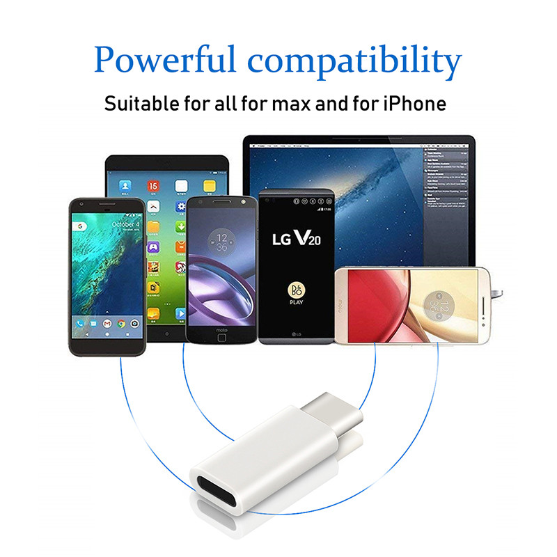 8 tűs világítás C típusú USB miniadapterhez iPhone 11 12 13 Pro Max Samsung S20 S21 Ios-hoz Typec Otg Jack töltőkonverterhez