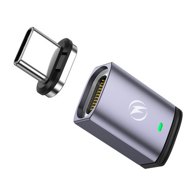 Adaptor magnetic USB C la tip C PD 100W 5A Încărcare rapidă USB Type-C USB-C Convertor de sincronizare a datelor magnetice pentru MacBook iPad Pro Air