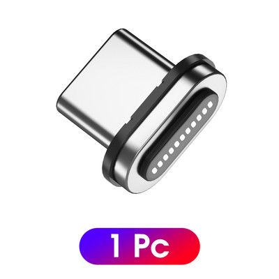 Adaptor magnetic USB C la tip C PD 100W 5A Încărcare rapidă USB Type-C USB-C Convertor de sincronizare a datelor magnetice pentru MacBook iPad Pro Air