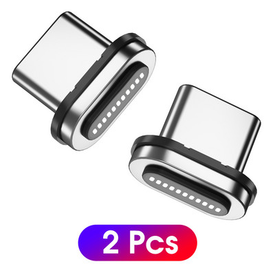 Adaptor magnetic USB C la tip C PD 100W 5A Încărcare rapidă USB Type-C USB-C Convertor de sincronizare a datelor magnetice pentru MacBook iPad Pro Air