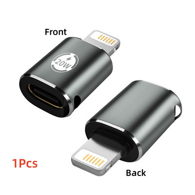 OLAF PD20W USB C la iluminare Încărcare rapidă OTG pentru iPhone 13 12 11 Convertor tip C femelă la masculin cu 8 pini pentru laptop Ipad