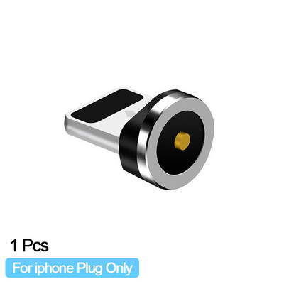 Cablu magnetic rotund mușcă tip C Micro USB C mufe cu 8 pini Adaptor de încărcare rapidă Telefon Microusb tip C mușcă de încărcare magnetică