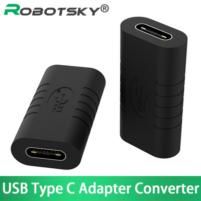 C típusú USB-adapter aljzatba átalakító hordozható USB-C töltési adatszinkronizáló adapter C-típusú hosszabbító kábel telefon táblagéphez