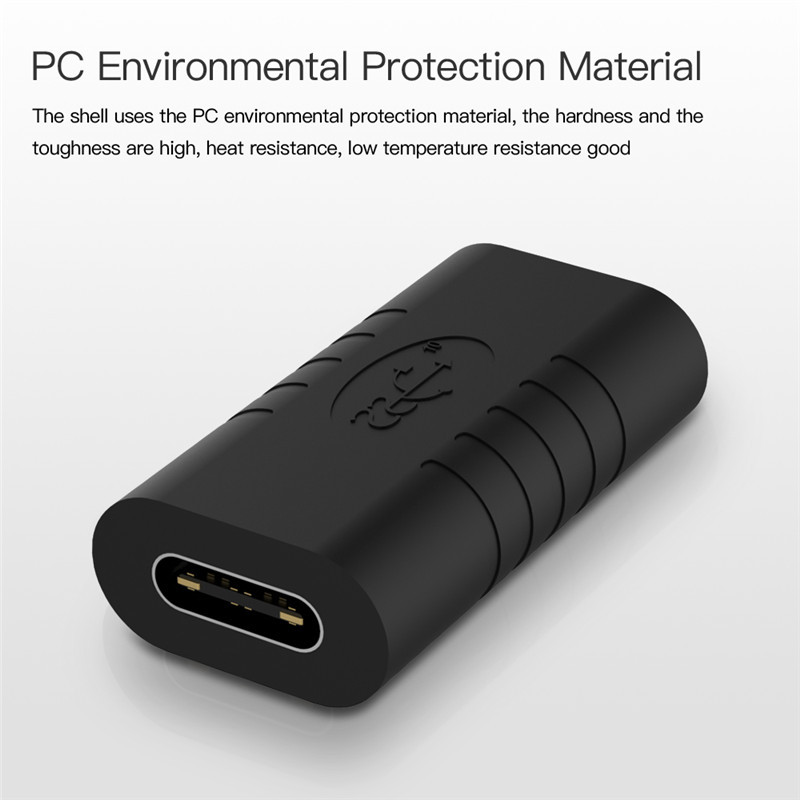 C típusú USB-adapter aljzatba átalakító hordozható USB-C töltési adatszinkronizáló adapter C-típusú hosszabbító kábel telefon táblagéphez