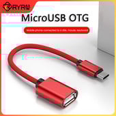 Cablu adaptor USB OTG RYRA Convertor USB mamă la Micro USB masculin Adaptor OTG micro USB Adaptor Otg Convertitori de cablu