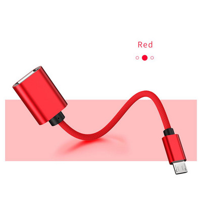 Cablu adaptor USB OTG RYRA Convertor USB mamă la Micro USB masculin Adaptor OTG micro USB Adaptor Otg Convertitori de cablu