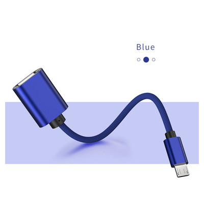 Cablu adaptor USB OTG RYRA Convertor USB mamă la Micro USB masculin Adaptor OTG micro USB Adaptor Otg Convertitori de cablu