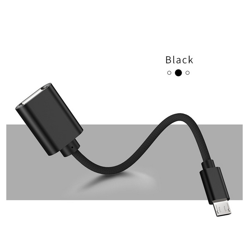 RYRA USB OTG adapterkábel USB aljzatból mikro USB csatlakozóba átalakító Micro USB OTG adapter Otg adapter kábel átalakítók