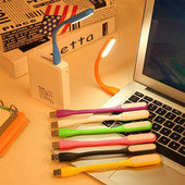 Ofertă fierbinte 10 culori portabil pentru lumina LED USB Xiaomi cu USB pentru bancă de alimentare/computer Lampă LED Protejează vederea USB LED laptop