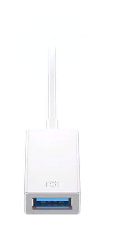 Adaptor convertor Iluminare la USB OTG pentru iPhone 14 13 Pro Max Mouse Tastatură Încărcare U Disk Camera Card Reader Convertor de date