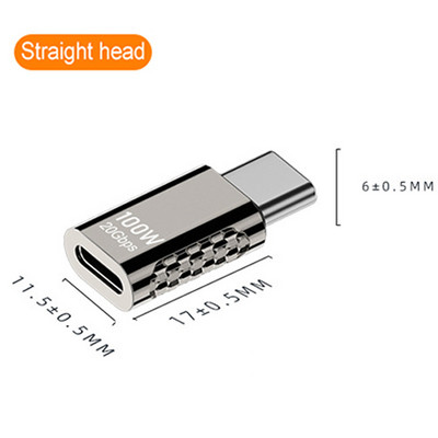 Adaptor tip C 4.0 la USB tip C 100W Super Charge 20Gbps Convertor cu transmisie ridicată Suport 4K/8K Audio și video pentru tabletă PC