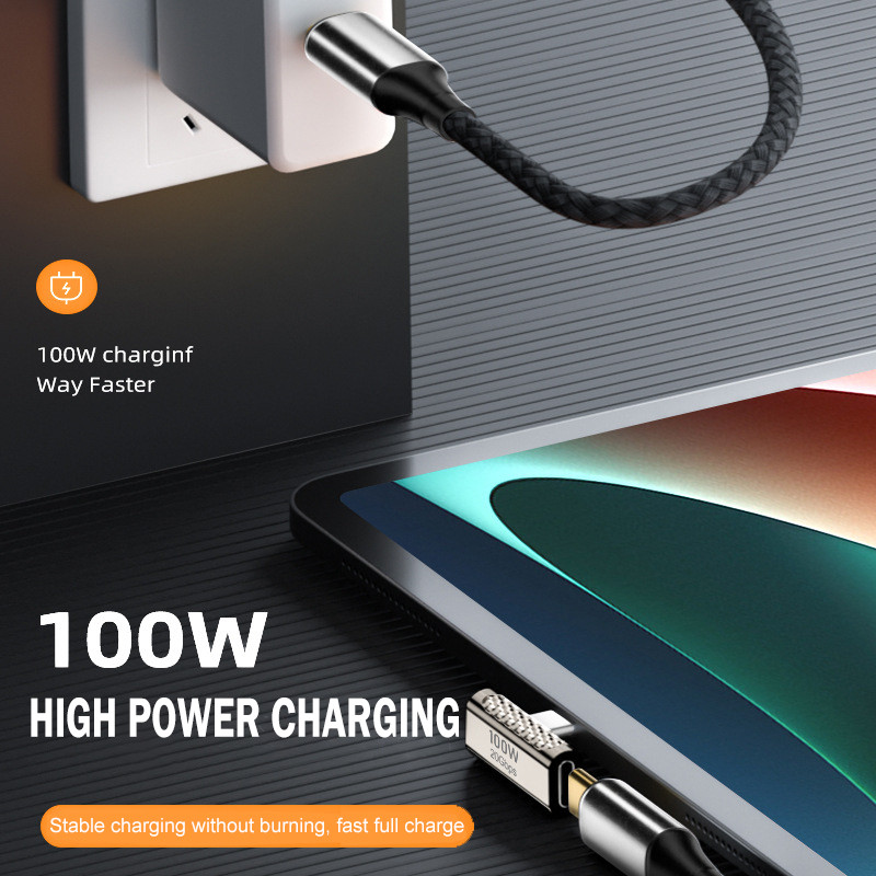 C típusú 4.0-C típusú USB-adapter 100 W-os Super Charge 20 Gbps nagy átviteli konverter támogatása 4K/8K audio és videó PC-táblagéphez