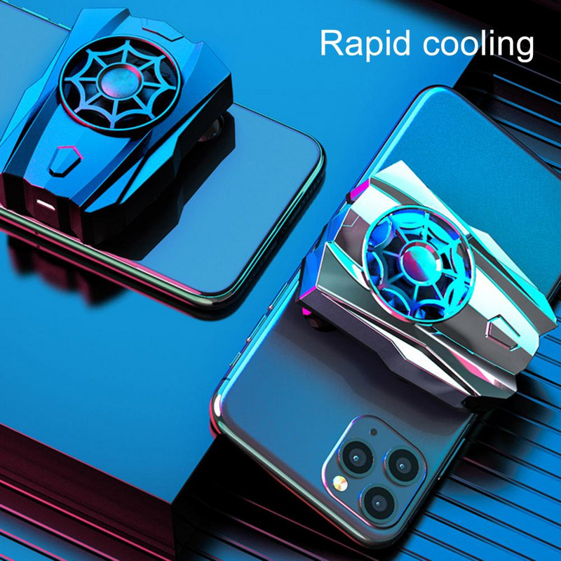 P10 telefon hűtő Radiátor Gamepad állvány Radiátor USB játék hűtő konzol iPhone okostelefonhoz Hűtőventilátor hűtő mobilra