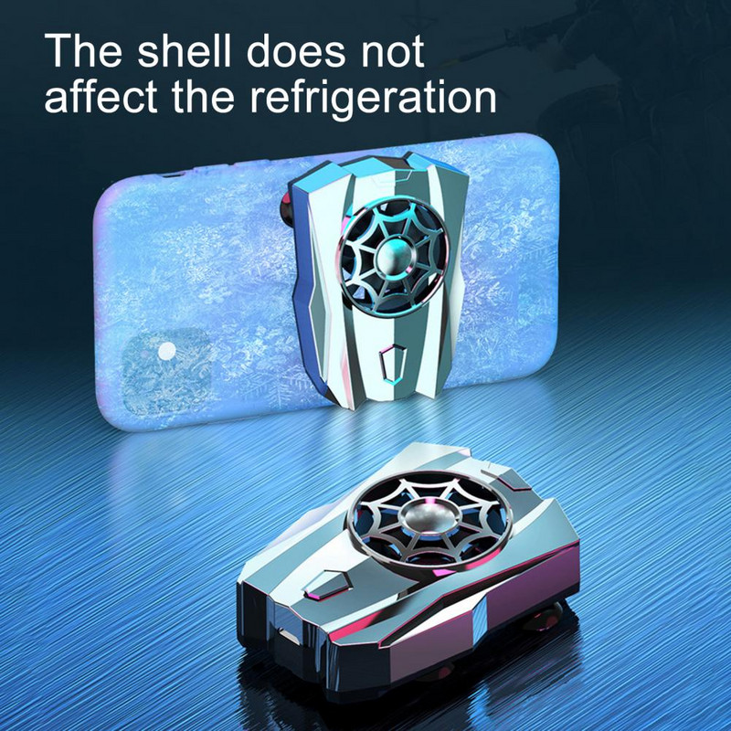 P10 telefon hűtő Radiátor Gamepad állvány Radiátor USB játék hűtő konzol iPhone okostelefonhoz Hűtőventilátor hűtő mobilra