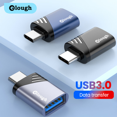 Elough C tipo kištukas į USB3.0 moteriškas adapteris mikro ir C tipo kištukas į USB2.0 moteriškas keitiklis, skirtas Macbook Xiaomi Samsung OTG