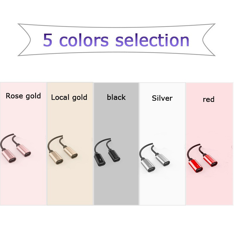 Apple-hoz 3,5 mm-es Jack Audio töltőadapterhez iPhone 11 Pro 8 7 Plus SE 2020 XS Max XR X 10 12 töltő és fülhallgató elosztóhoz