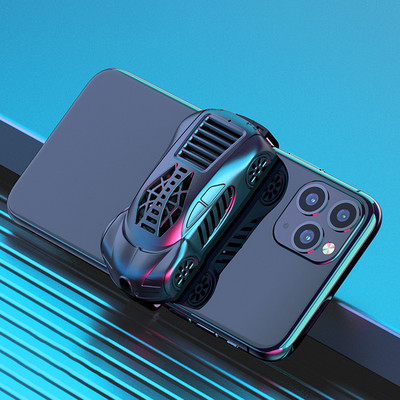 Răcitor pentru telefon mobil Semiconductor Radiator Suport ventilator de răcire Mute extensibil