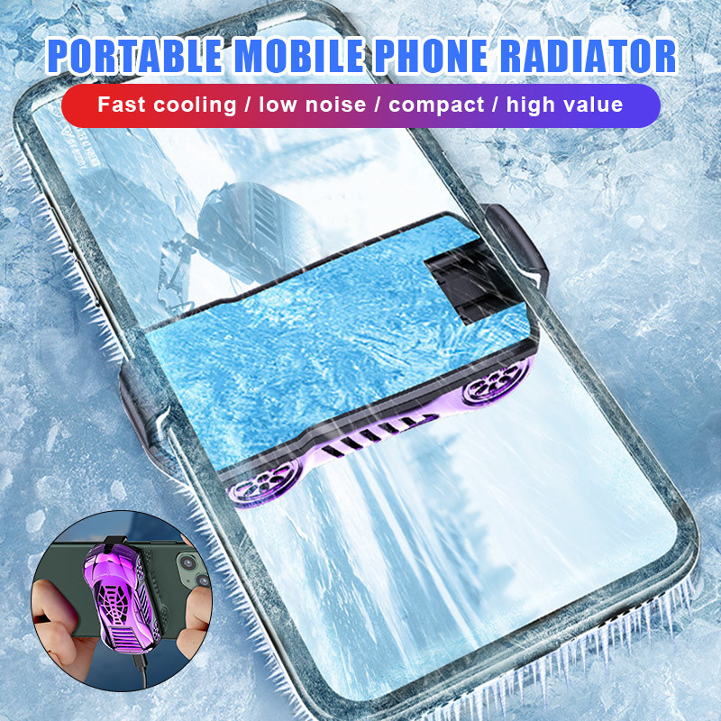 Mobiltelefon hűtő félvezető radiátor hűtőventilátor tartó néma nyújtható