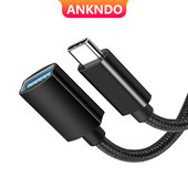 Tip USB C Adaptor OTG Tip-C Femeie Convertor Cablu Flash Drive Reader Mouse Gamepad Tabletă usbc Telefon mobil Conector USB 2.0