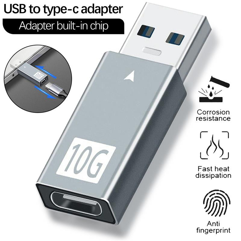 10 Gbps USB 3.1 dugós C típusú anya töltő adatadapter USB 3.1 adatbővítő konverter számítógépes PC fülhallgató merevlemezéhez
