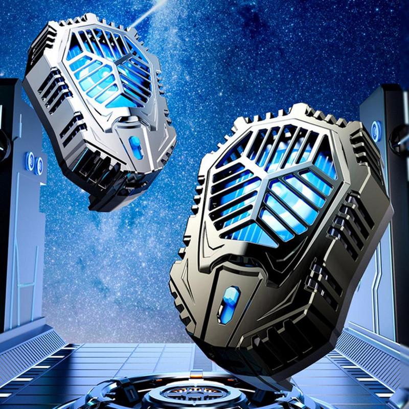 Mobiltelefon hűtőborda Könnyű telepítés USB-töltő Teleszkópos telefontartó Mobiltelefon-radiátor Játéktartozékok