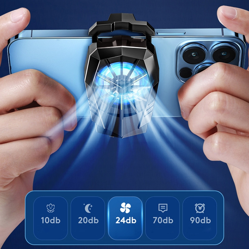 Mobiltelefon hűtő telefon hűtőbordás telefonradiátorhoz, széles körben kompatibilis telefon Cool New Dropship