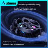 Radiator de telefon ultra-silențios din aluminiu Radiator de răcire cu aspirație pe trei fețe Radiator Radiator Accesorii de birou 15w Portabil