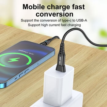 Тип C OTG адаптер за Macbook Xiaomi 12 Samsung S22 USB OTG мъжки към тип C женски адаптер конвертор USB-C OTG конектор 3/2/1PC