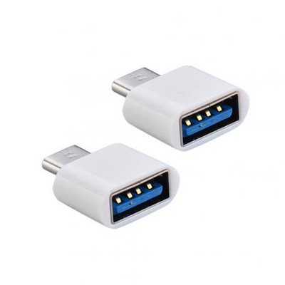 2PCS univerzalni USB adapter tipa C za Android Mobile Mini Type-C Jack Splitter pametni telefon USB C konektori OTG pretvarač