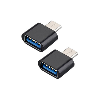 2PCS univerzalni USB adapter tipa C za Android Mobile Mini Type-C Jack Splitter pametni telefon USB C konektori OTG pretvarač