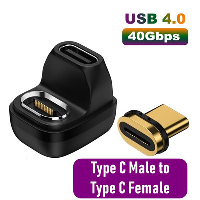Adaptor magnetic USB de tip C OTG de 100 W 40 Gbps Thunderbolt Convertor de încărcare rapidă USB 3.0 Fash Driver Hub pentru telefonul Macbook Ipad