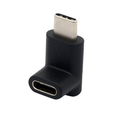 Tip C Mascul la Femeie 90 270 de grade Cablu de prelungire Cdapter L Tip în sus și în jos Îndoire USB C Încărcare Femeie la Femeie Extender
