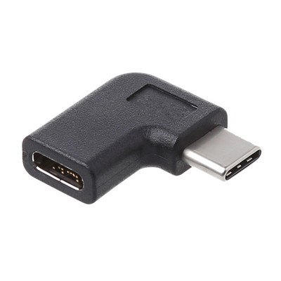 Tip C Mascul la Femeie 90 270 de grade Cablu de prelungire Cdapter L Tip în sus și în jos Îndoire USB C Încărcare Femeie la Femeie Extender