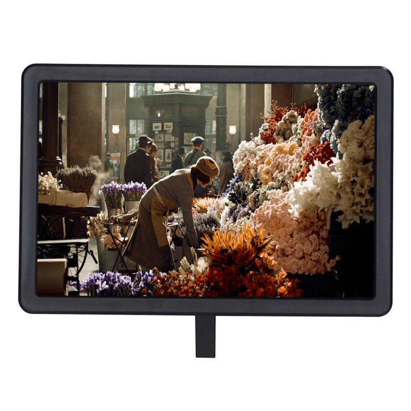 Univerzális mobiltelefon 3D képernyő HD videó erősítő mobiltelefon nagyítós állvány konzol telefon összecsukható tartó