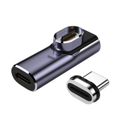 USB4.0 PD 100W Adaptor pentru încărcător magnetic rapid tip C Magnet de încărcare 40 Gbps Convertor USB C la tip C 24 pini 8K@60Hz Cablu USB-C