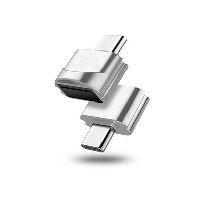 Mini cititor de carduri USB 3.0 tip C la Adaptor Micro-SD TF Cititor de carduri OTG Cititor de carduri de memorie inteligent pentru laptop Samsung Huawei