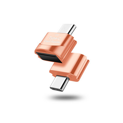 Mini cititor de carduri USB 3.0 tip C la Adaptor Micro-SD TF Cititor de carduri OTG Cititor de carduri de memorie inteligent pentru laptop Samsung Huawei