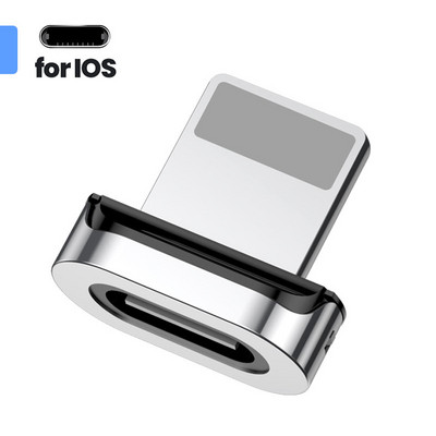 Adaptor magnetic Elough OTG pentru iPhone 13 Xiaomi Macbook USB tip C Micro la Micro tip C Iluminare Transfer de date Convertor OTG