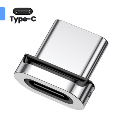 Adaptor magnetic Elough OTG pentru iPhone 13 Xiaomi Macbook USB tip C Micro la Micro tip C Iluminare Transfer de date Convertor OTG