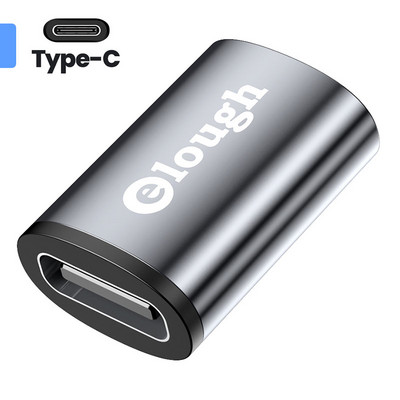 Adaptor magnetic Elough OTG pentru iPhone 13 Xiaomi Macbook USB tip C Micro la Micro tip C Iluminare Transfer de date Convertor OTG