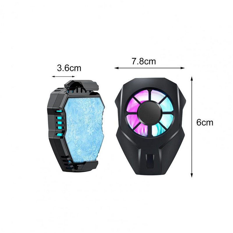 L-01 telefonradiátor, hordozható, gyors hőelvezetésű félvezetős játéktelefon-hűtő videolejátszáshoz