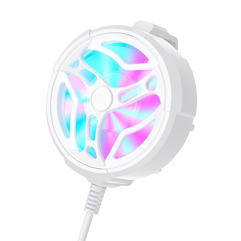 Hűtőventilátor Telefon Hűtőventilátor USB-hűtőventilátor mobiltelefonokhoz használt Hűtő ABS Új Dropship