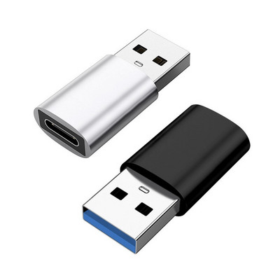 C típusú USB 3.0 3.1 OTG adapter töltőcsatlakozóval Samsung Xiaomi USB C - USB A konverter adatátviteli adapterekhez